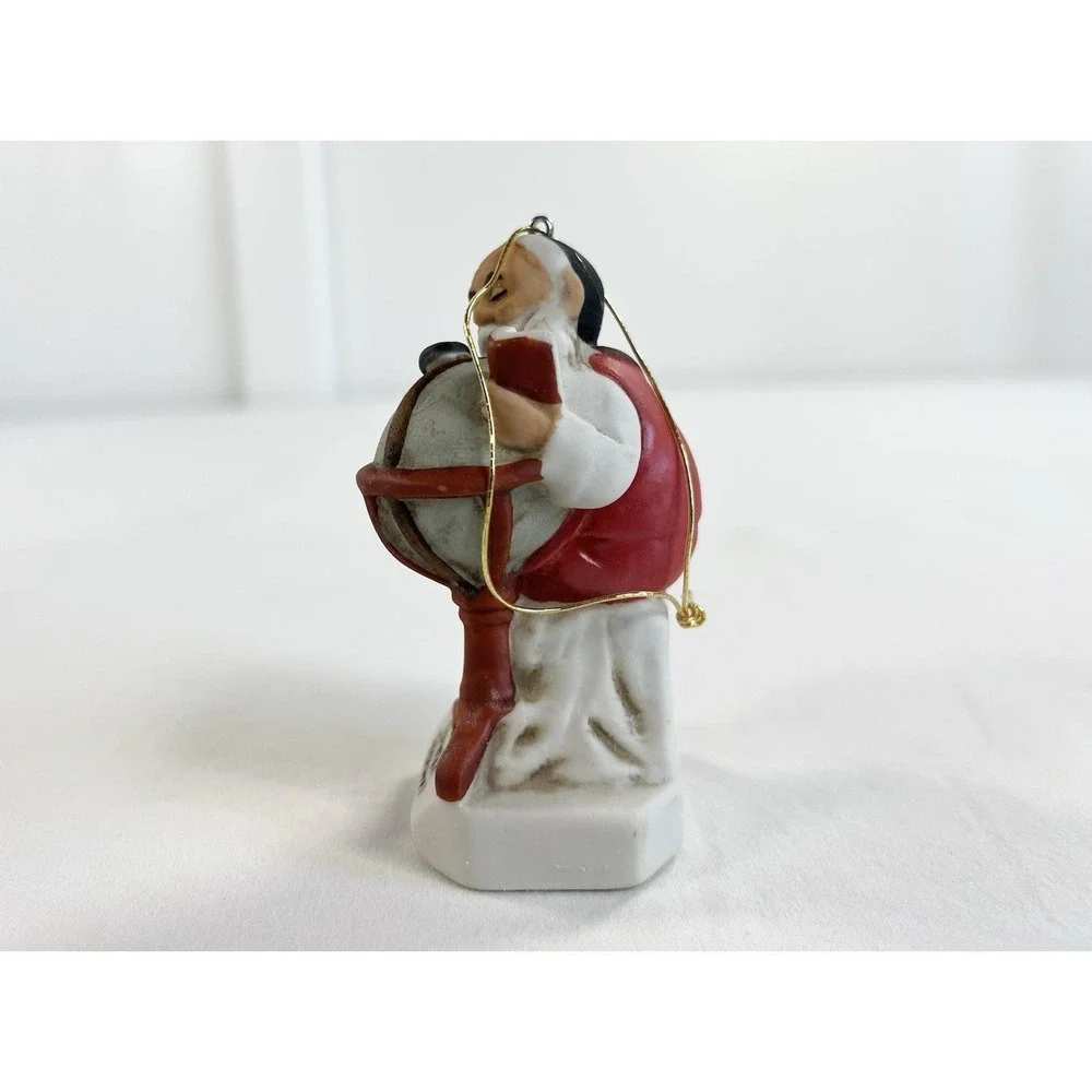 Vtg 1981 Norman Rockwell Santa Globe Ornament Santas Good Boys Dave Grossman - Picture 6 of 10